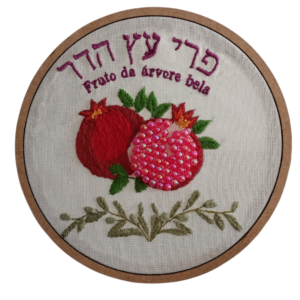 Quadro o fruto da árvore bela.