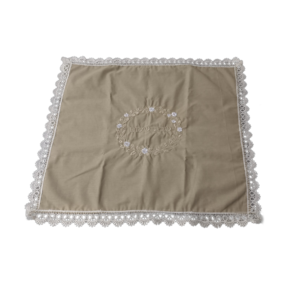 Capa de chalá שבת שלום Cáqui